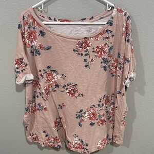 Floral Print Women's Top